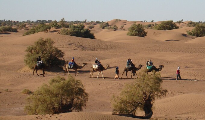 Trek en famille au Maroc