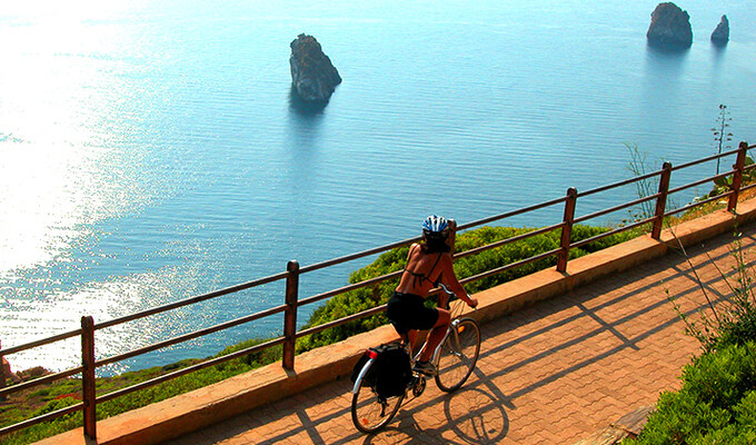 Image L'île de Corfou à vélo