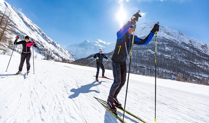 Image Bessans, plaisir du skating