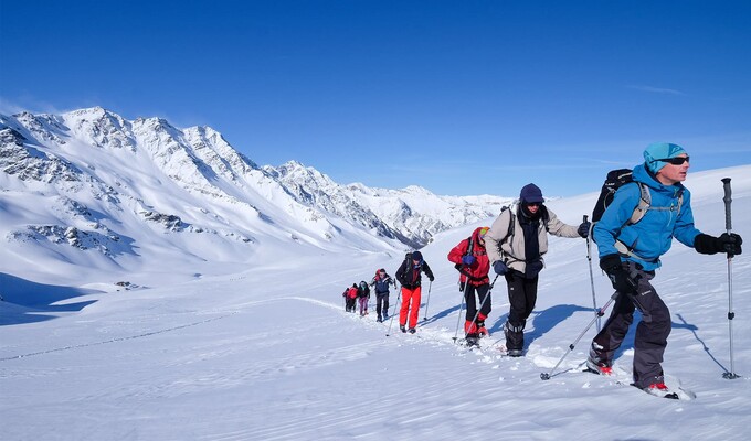 Sur la Grande traversée des alpes en raquettes