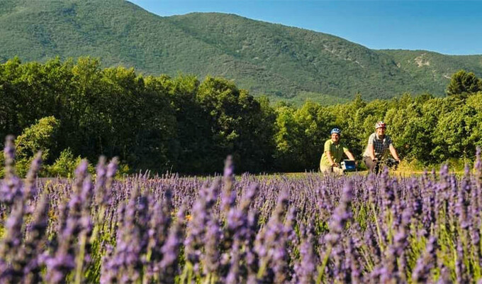 Voyage à vélo - Provence Le Tour du Lubéron à vélo