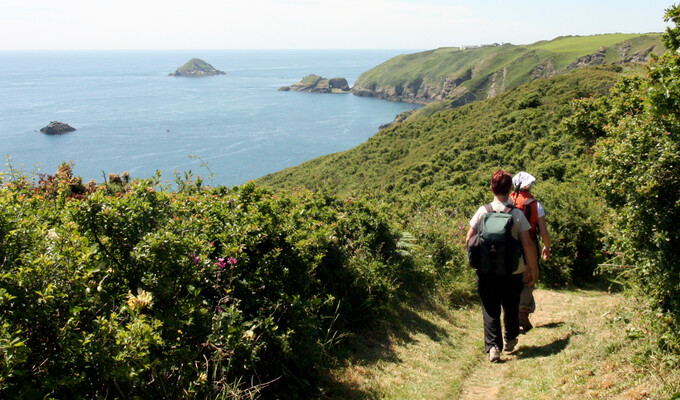 Trek dans les îles Anglo-Normandes