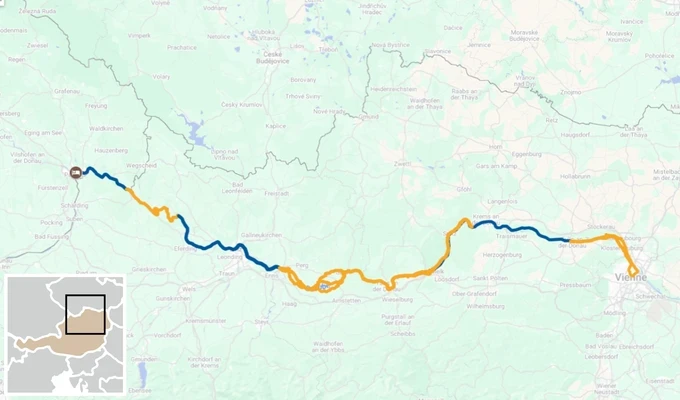Croisière vélo bateau danube