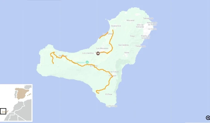 Itinéraire randonnée El Hierro