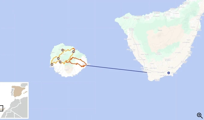 randonnée la gomera itinéraire 