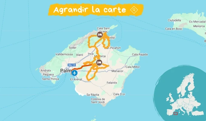 itinéraire majorque 