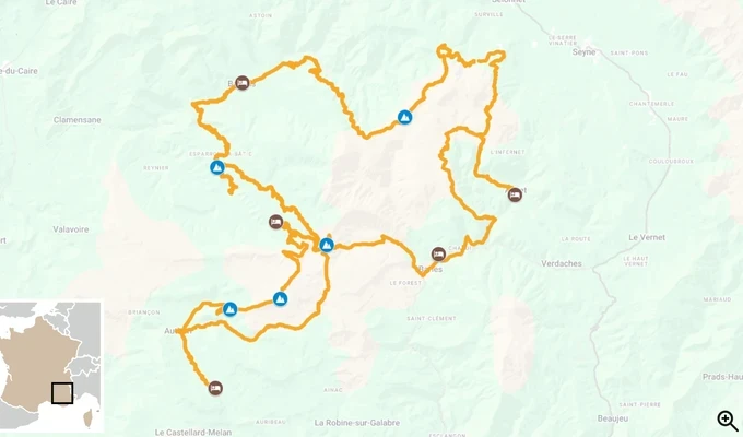 Carte FRAGP0091