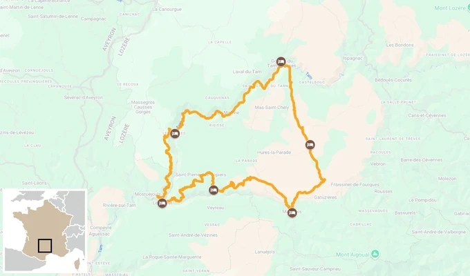 Carte FRAGP0092
