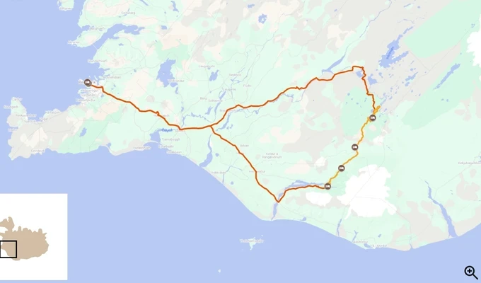 trek islande Le sentier du Laugavegur