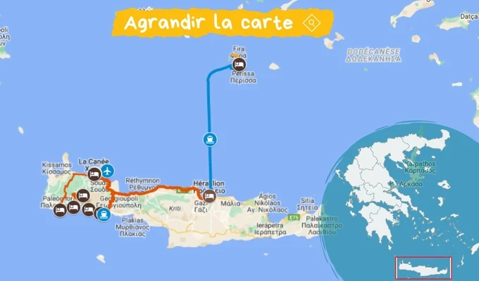  Crète et Santorin, balade minoenne