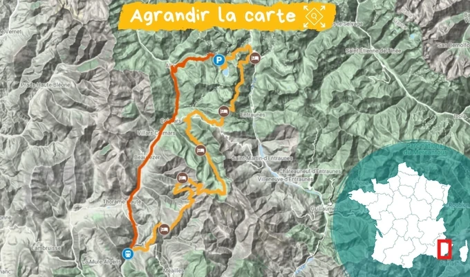 Itinéraire Haut-Verdon et Val d'Entraunes, Retrouvance® Itinéraire Haut-Verdon et Val d'Entraunes, Retrouvance®