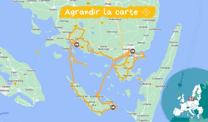 Itinéraire Îles secrètes du Danemark : Fionie et Ærø