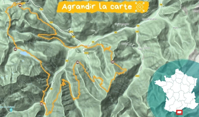 Itinéraire Vallées d'Auzat et du Vicdessos, Retrouvance®