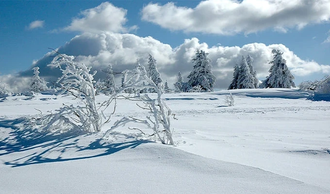 Réveillon raquettes dans les Hautes-Vosges