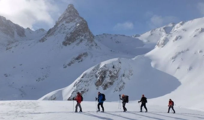 Haute Clarée en ski de rando nordique