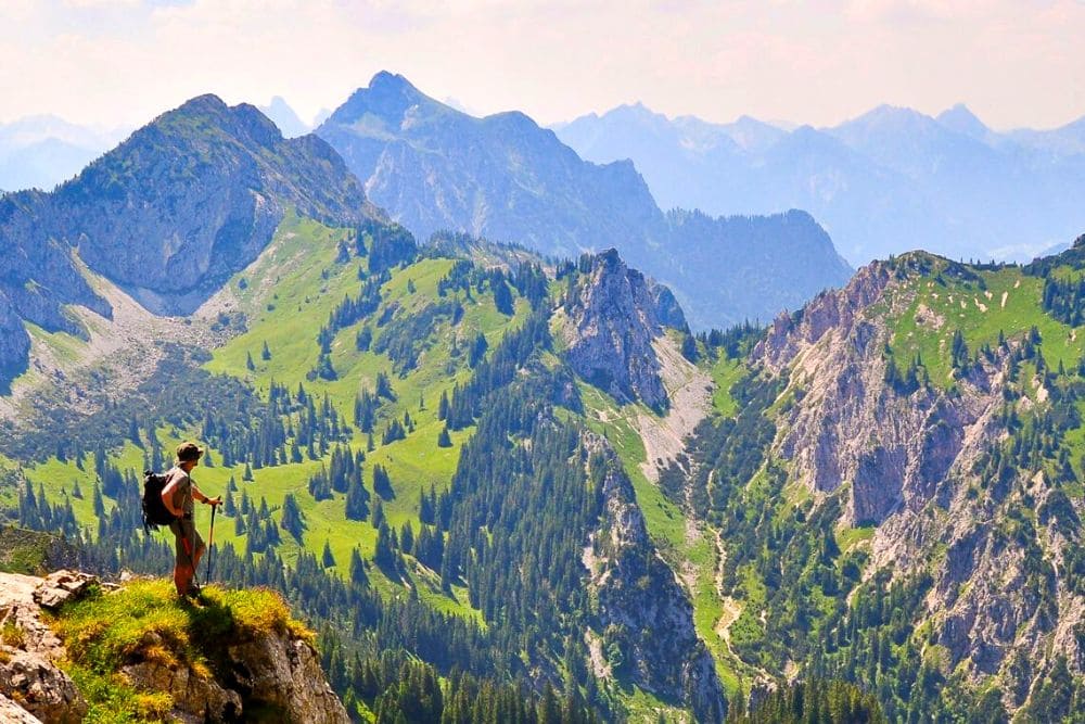 Sur le trek de Munich à Venise