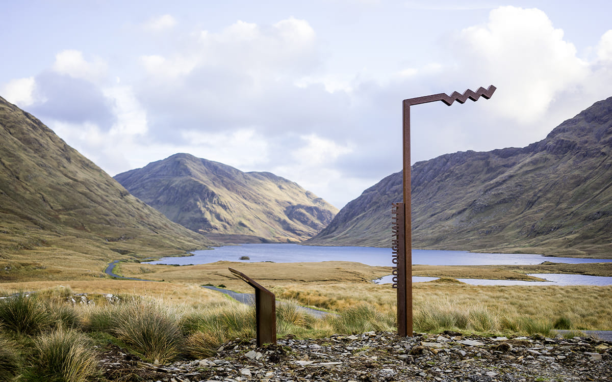 Vallée de Doolough dans le Connemara