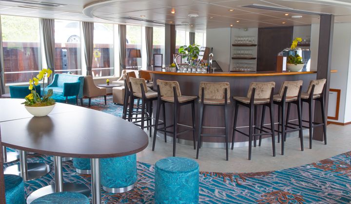 Bar du bateau MS Carissima