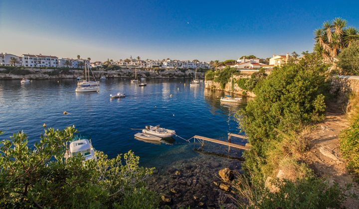 Cala Pedrera près de Mahon sur l'île de Minorque