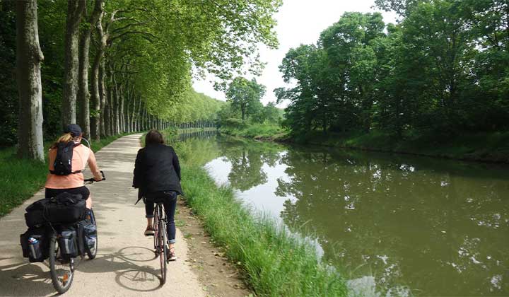 Voyage à vélo - Le Canal du Midi de Toulouse à Agde