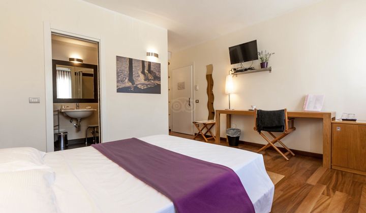 Chambre double standard de l'Oasi Hotel à Levanto