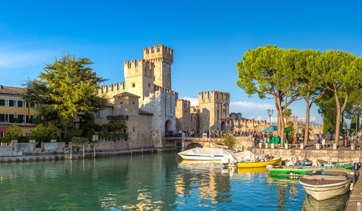 Voyage à vélo - Dolomites : Lac de Garde, Peschiera, Vérone et le Mincio