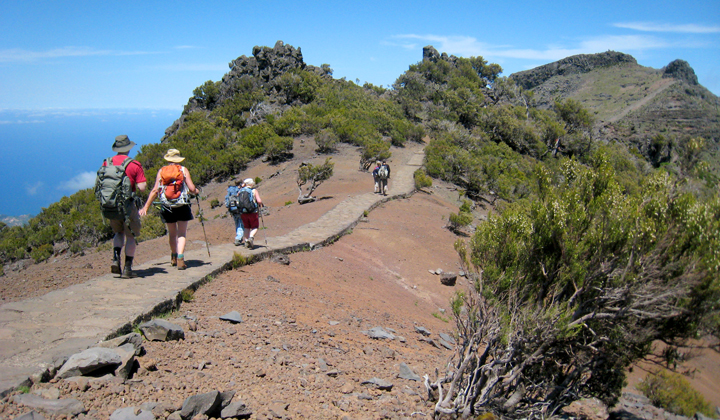 Randonnée sur le chemin du Pico Ruivo