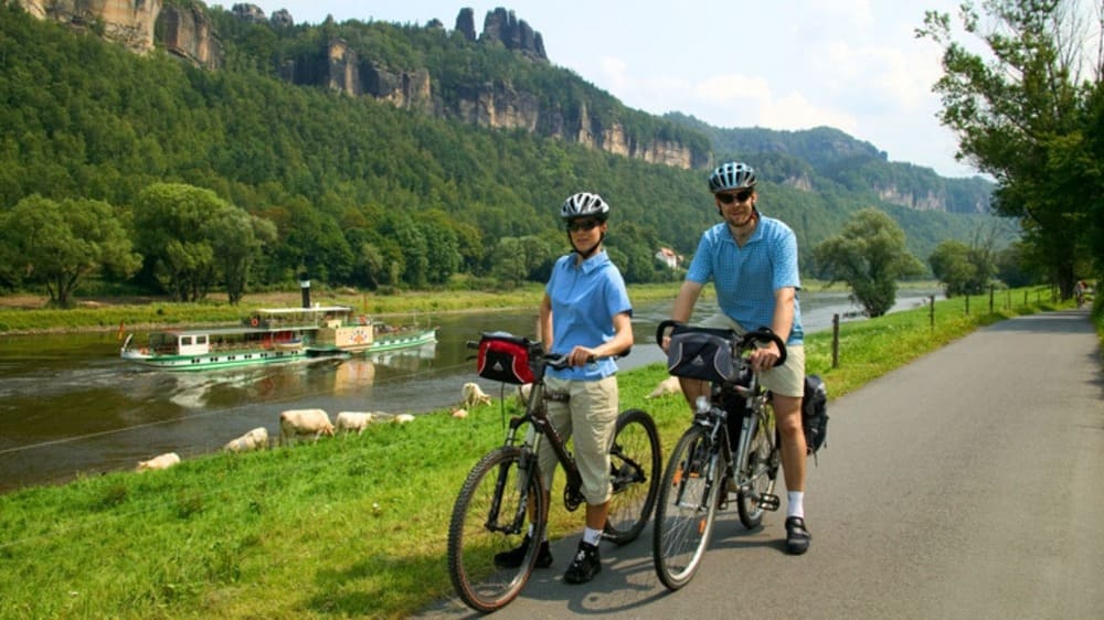 Voyage à vélo - L\'Elbe de Prague à Dresde