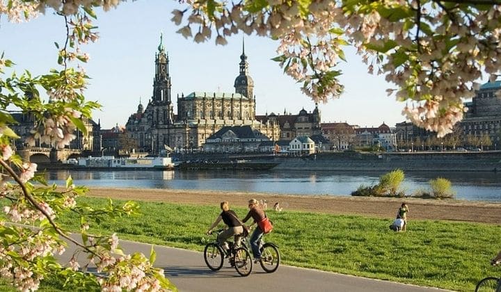 Voyage à vélo - L\'Elbe de Dresde à Dessau