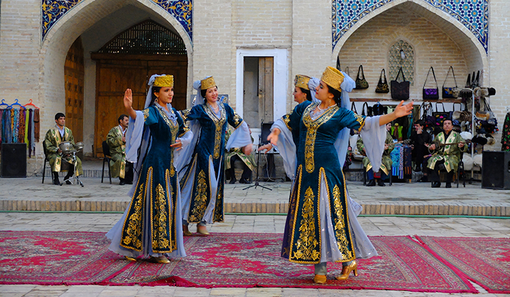 Danse orientale en Ouzbékistan