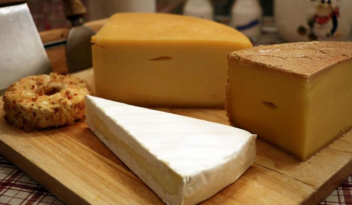 Fromages du petit-déjeuner de l'hôtel Salina Maris