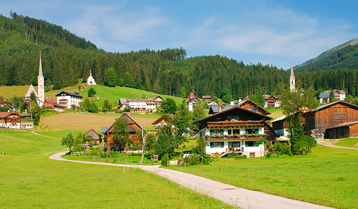 Voyage à pied : Autriche : Tour du Dachstein