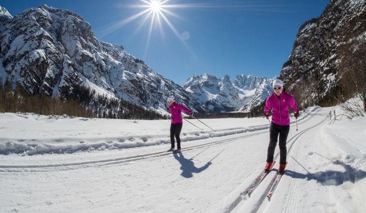 Voyage ski de fond / ski nordique - Au cœur des Dolomites