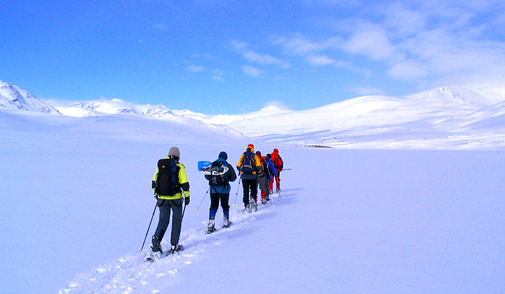 Voyage en raquette - Jotunheimen, la montagne des géants