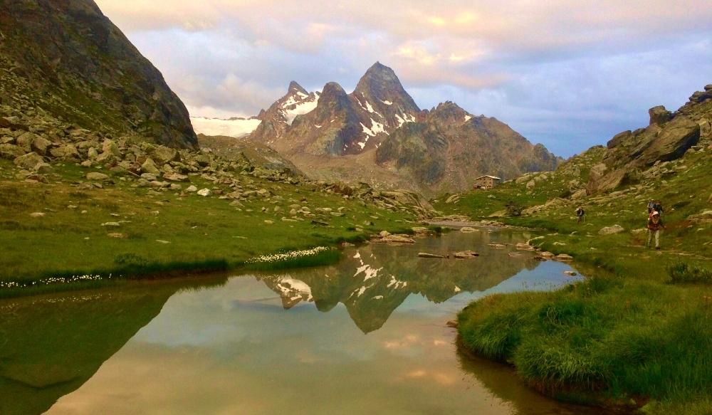 Lac d'altitude sur le Tour des Géants