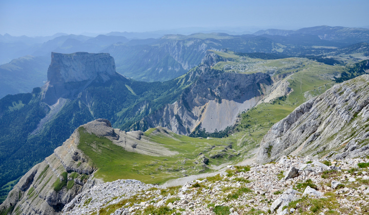 Le Mont Aiguille dans le Vercors