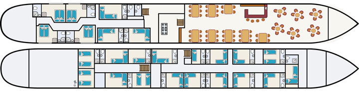 Plan du MS Fluvius