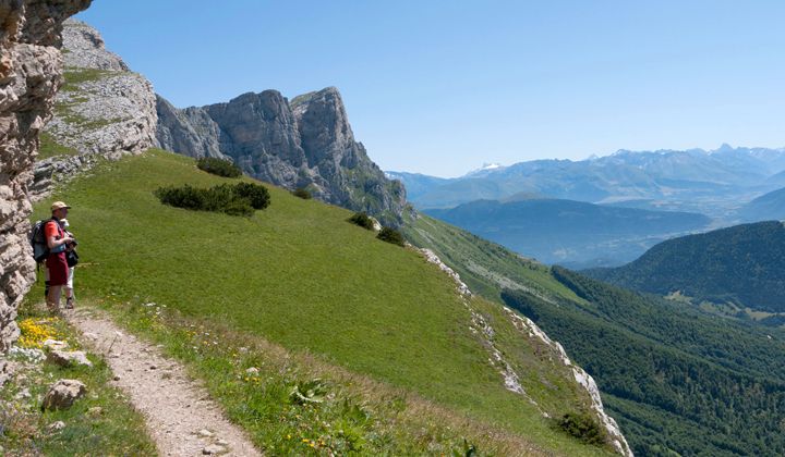 Trek - Vercors : sentiers et sommets des 4 Montagnes