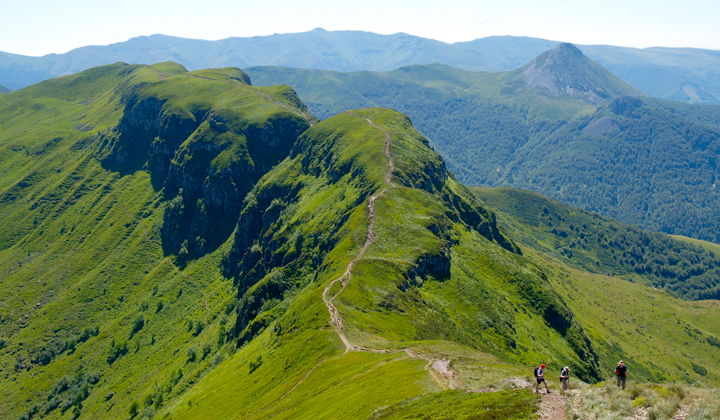 Randonnée en Auvergne