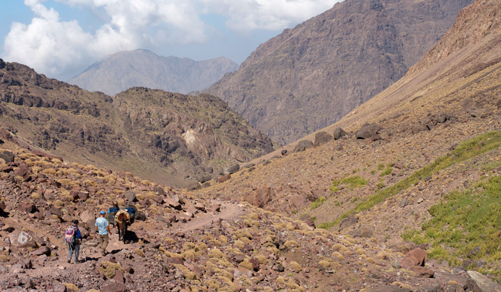 Voyage à pied : Ascension du Toubkal et randonnée au Maroc
