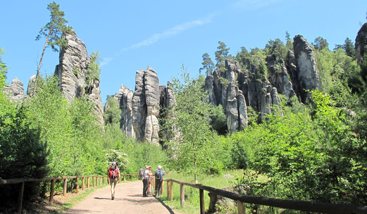 Trek - République Tchèque : De Prague à Dresde