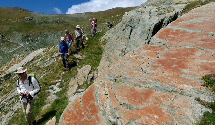 Randonnée dans la vallée des Merveilles