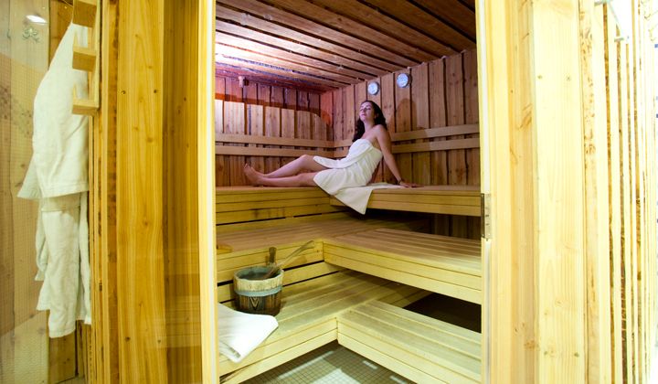 Sauna de l'hôtel Salina Maris