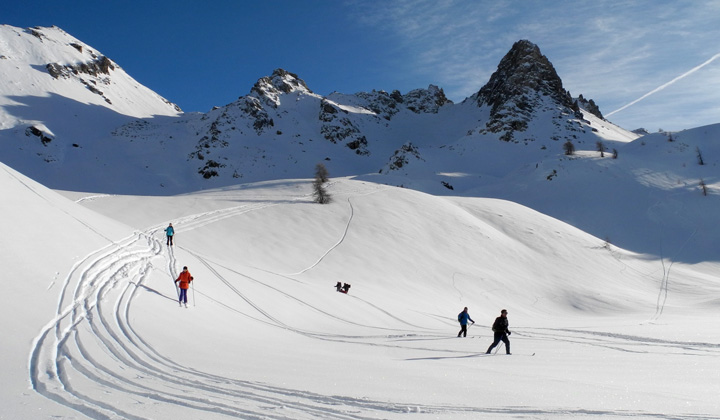 Voyage ski de fond / ski nordique - Haute Ubaye secrète