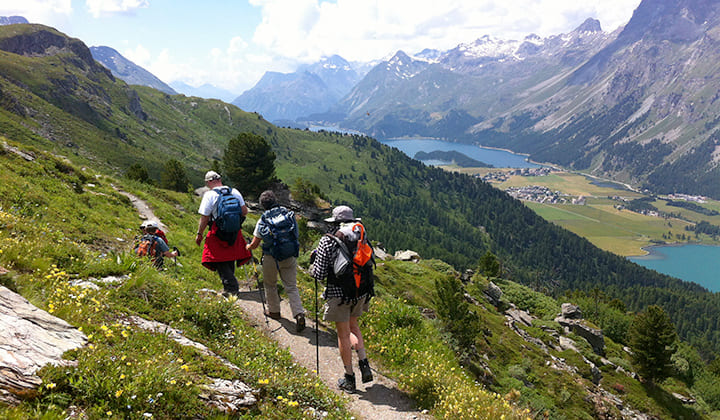 Trek - Tour de l\'Engadine et de la Bernina