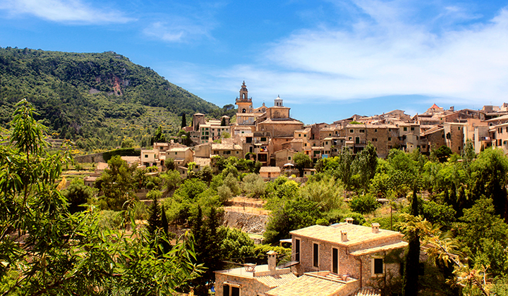 Village de Valldemossa sur l'île de Majorque