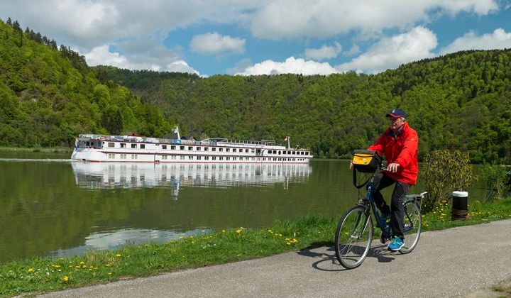 Voyage à vélo - Le Danube de Passau à Budapest, à bord du MS Prinzessin Katharina