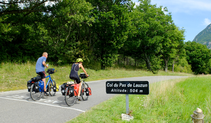 Vélo dans la Drôme