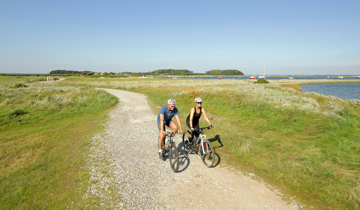 Vélo sur l'île de Fionie