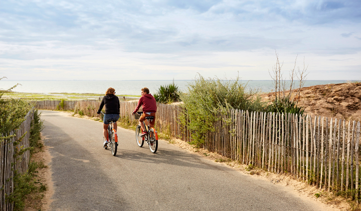 Vélo à La Tranche-sur-Mer sur La Vélodyssée